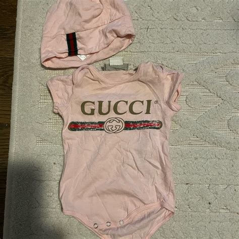 gucci onesie pink|More.